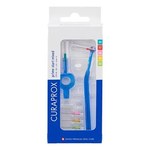 CURAPROX - Interdentalbürste Prime Start Mixed-Set, Cps Prime Pl Hand.mi, Multicolor – Bild 1