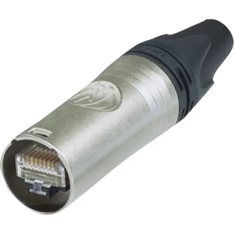 Neutrik Ethercon Cat6a Kabelverbinder Nickelgehäuse – Bild 1