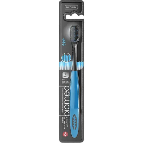 Biomed Charcoal Toothbrush black Assorted Color – image 1