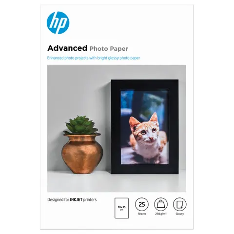 HP Advanced Fotopapier hochglaenzend – Bild 1