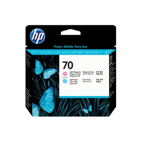 HP 70 Druckkopf hellcyan+hellmagenta – Bild 1