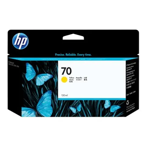 70 Cartucho de tinta (HP C9454A) amarillo – imagen 1