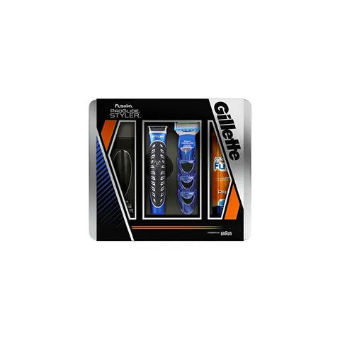 Gillette Fusion Proglide Scheerset - Styler + Scheermes + Scheergel – afbeelding 1