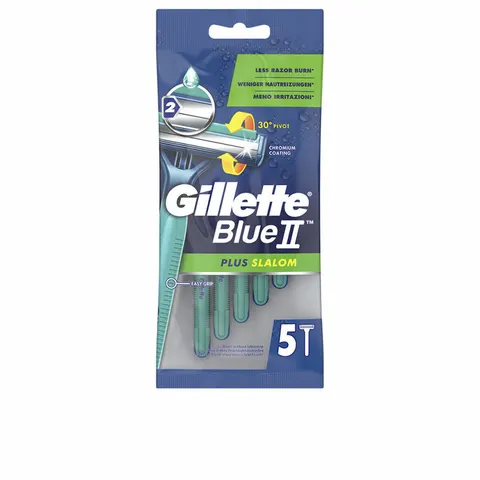 Gillette Maquinilla Blue2 Plus Slalom 5 unds – imagen 1