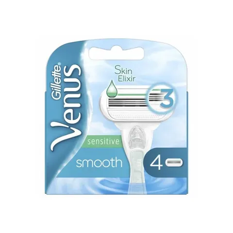Gillette Venus Scheermesjes - Smooth Sensitive - 4 mesjes – afbeelding 1