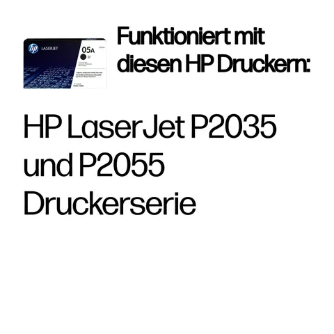 HP 05A (CE505A) - Schwarz - Toner – Bild 1