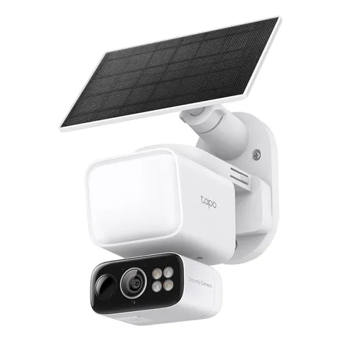 TP-Link Tapo Solar-Powered Floodlight Pan/Tilt Security Camera Kit – image 1