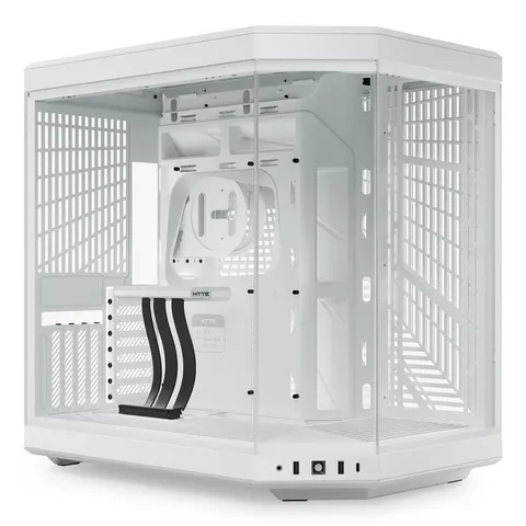 Hyte Caja ATX Y70 Vidrio Templado Blanco – imagen 1