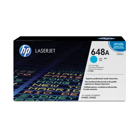HP 648A toner cian – imagen 1