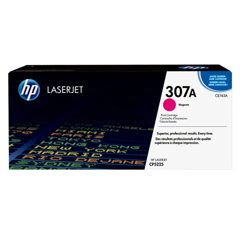 HP 307A (CE743A) - Magenta - Toner – Bild 1