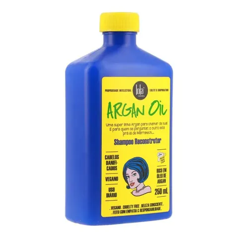 Lola Cosmetics Champú Reconstructor de Argan, 250 ml – imagen 1