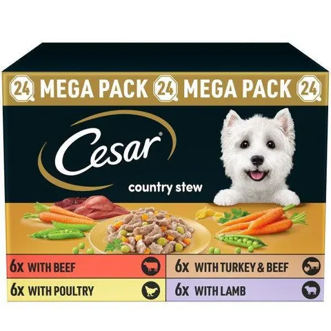 Cesar Multipack Terrine classique 24x150g – image 1