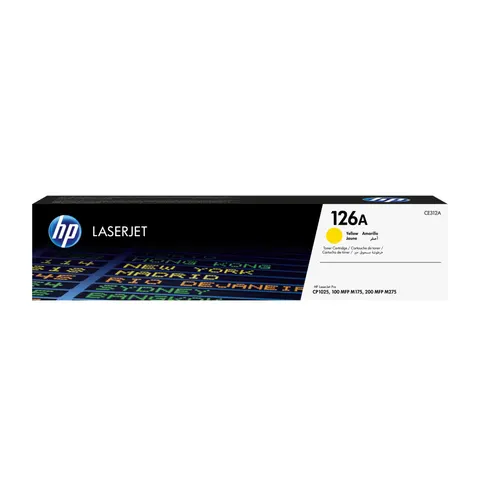 Tonercartridge HP CE312A 126A geel – afbeelding 1