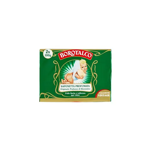 Borotalco - Feste Seife Duo, 200 g – Bild 1