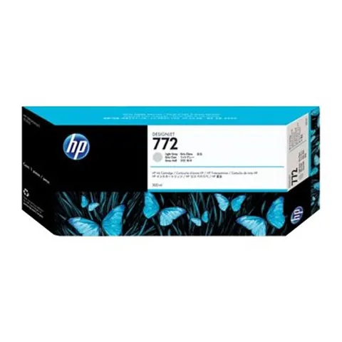 HP 772 Tinte 300ml hell grau – Bild 1