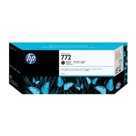 HP 772 Tinte 300ml matt schwarz – Bild 1