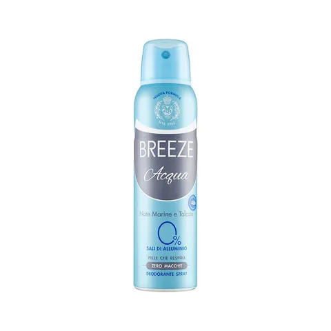 BREEZE Acqua Deodorante spray 150 ml – immagine 1