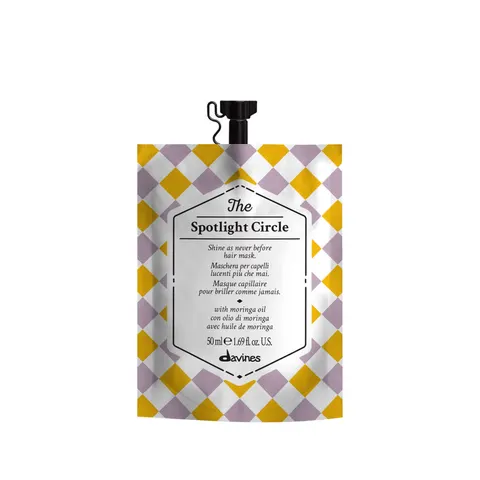 Davines The Spotlight Circle 50ml – Maschera Extra Illuminante Capelli – immagine 1