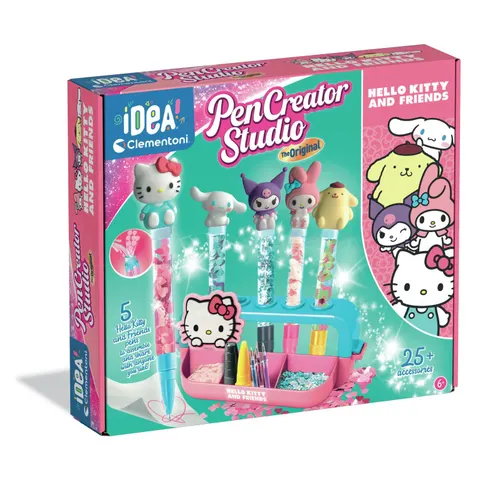 Hallo Kitty Friends Pen-Maakkit Clementoni – afbeelding 1
