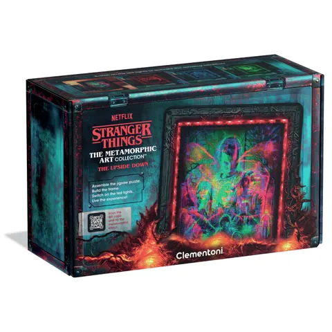 Stranger Things Metamorphic Art 520 Piece Puzzle – image 1
