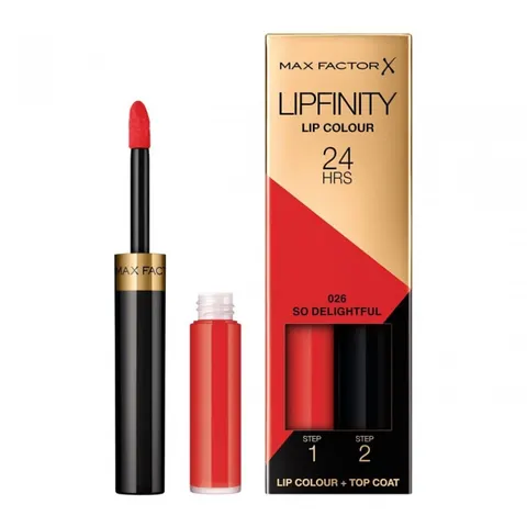 Max Factor Lipfinity 2 Step Lipstick - 026 So Delightful – image 1