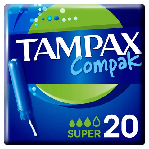 Tampax Tampons Compak Super - 20 stuks – afbeelding 1