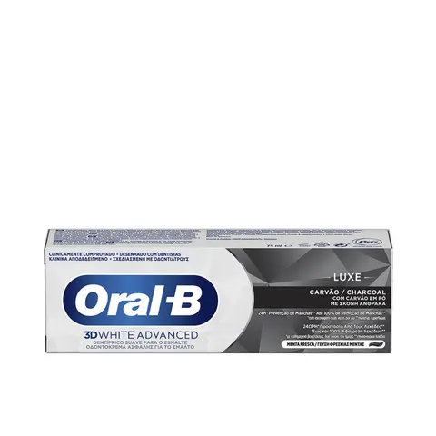 ORAL-B 3D WHITE LUXE charcoal toothpaste 75 ml – image 1