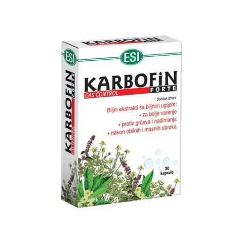 ESI Karbofin Forte 30 Kapseln – Bild 1
