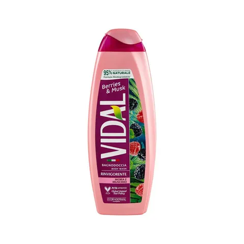 VIDAL Berries & Musk bagnoschiuma 500 ml – immagine 1