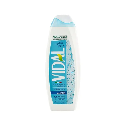 VIDAL Hydra pure Bagnoschiuma 500 ml – immagine 1
