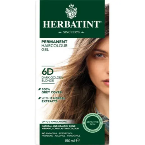 Herbatint 6D Dark Golden Blonde 150ml – image 1