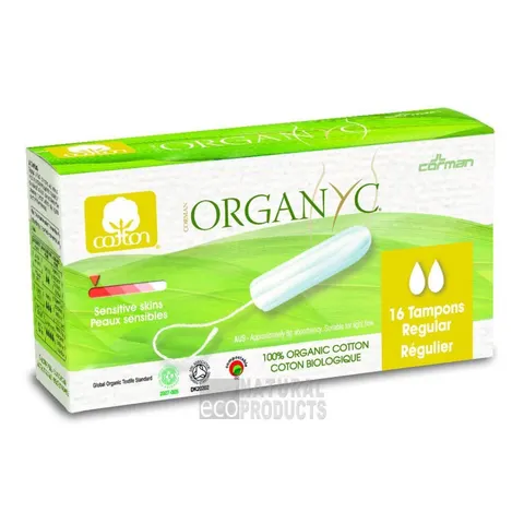 Organyc tampones regular 16ud. – imagen 1