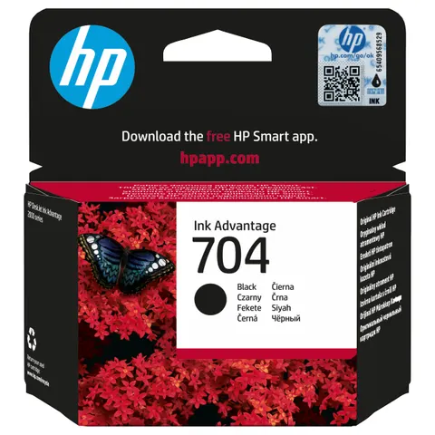 HP 704 (CN692AE) - Schwarz - Druckerpatrone – Bild 1