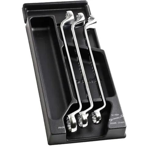 Facom MOD.55-2 3 Piece Offset Ring Spanner Set in Module Tray – image 1