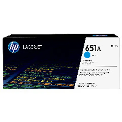 HP 651A (CE341A) - Cyan - Toner – Bild 1