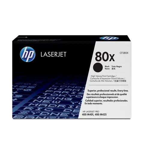 Tóner 80X (negro) - HP – imagen 1