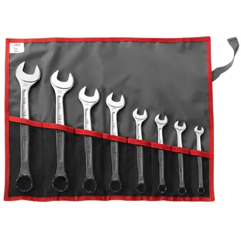 Facom 440.JN8T 8 Piece Combination Spanner Set in Tool Roll – image 1