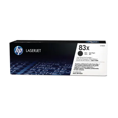 HP 83X Schwarz LaserJet Tonerpatrone – Bild 1
