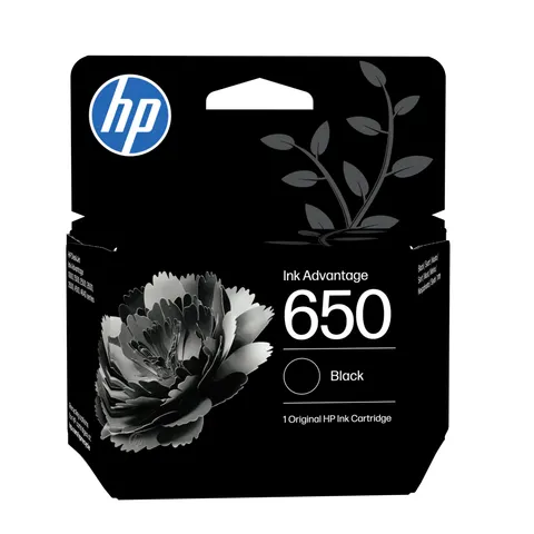 HP 650 - Inktcartrige - Zwart – afbeelding 1