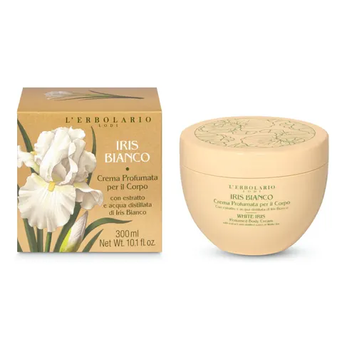 L'Erbolario Iris Blanco Crema Corporal Perfumada 300 ml – imagen 1