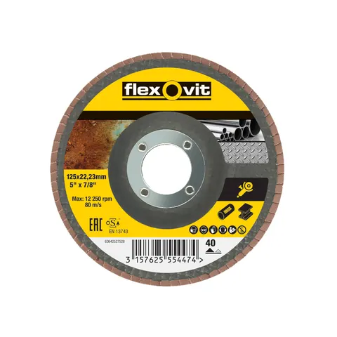 Flexovit Abrasive Flap Disc – image 1