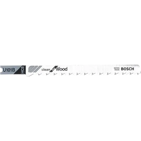 Bosch - Decoupeerzaagblad U 101 B Clean for Wood – afbeelding 1