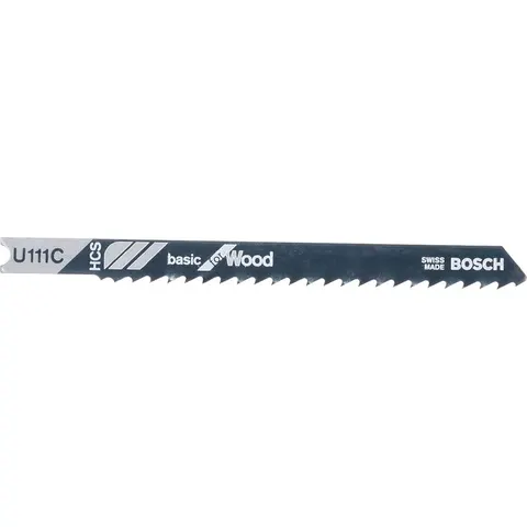 Bosch Stichsägeblatt U 111 C Basic for Wood, 3er-Pack – Bild 1