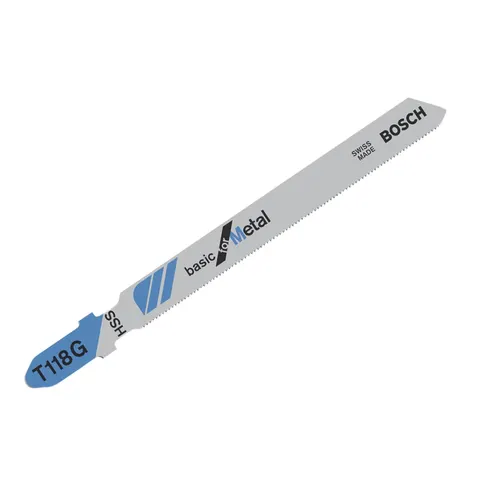 Bosch Stichsägeblatt T 118 G Basic for Metal, 5er-Pack – Bild 1