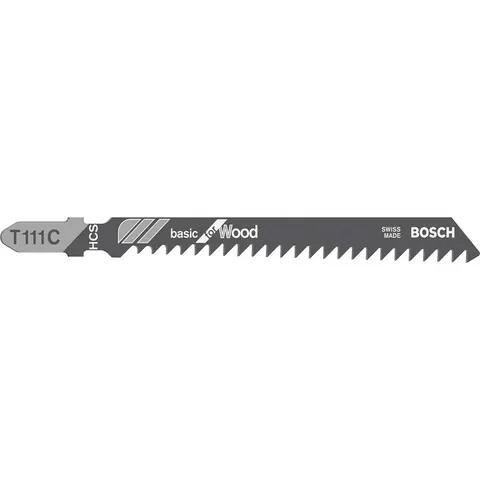 Bosch Stichsägeblatt T 111 C Basic for Wood, 100er-Pack – Bild 1