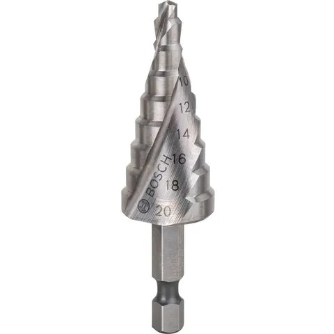 Bosch Hex Shank HSS Step Drill Bit – image 1