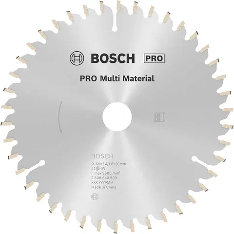 BOSCH PRO Multi Material Kreissägeblatt 160mm 1 St. – Bild 1
