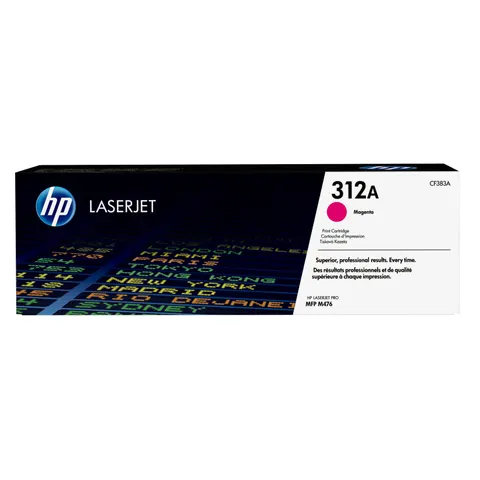 HP 312A (CF383A) toner magenta – imagen 1