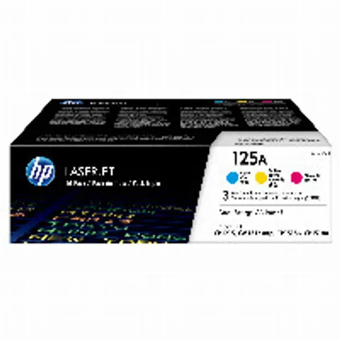 HP 125A (CF373AM) - 3-couleurs - Toner - Multipack 3-couleurs – image 1
