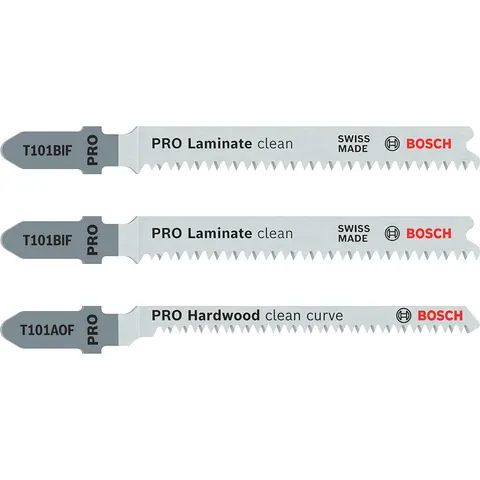 Bosch PRO Laminate Set, T-Schaft, 3-tlg. – Bild 1